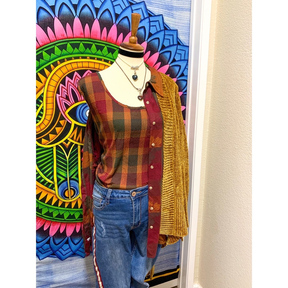 π Stylish Vintage two piece top - Picture 12 of 13